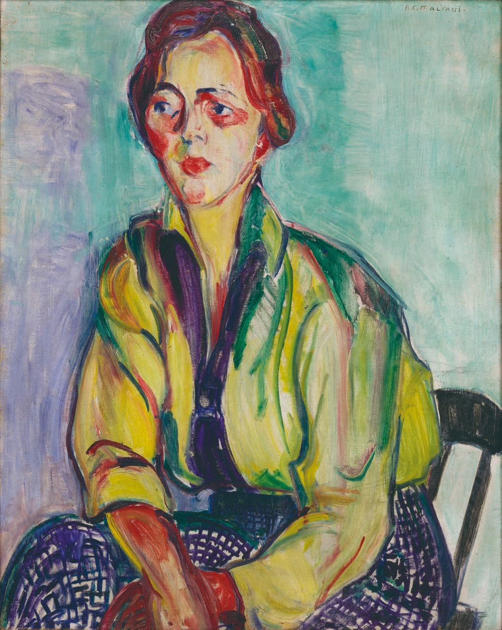 Obra "A Estudante", de 1916. Anita Malfatti WhatsApp Image 2022 02 11 at 22.35.23