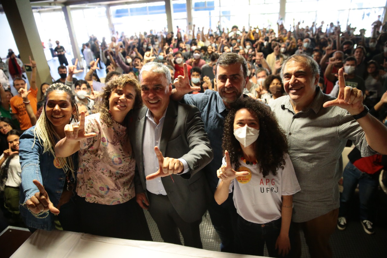 faz o “l” No encerramento do evento, debatedores expressam apoio a Lula para a disputa presidencial WhatsApp Image 2022 05 27 at 18.14.40