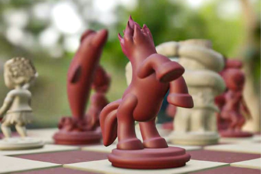 Personagens do folclore brasileiro viram peças de xadrez - Jornal