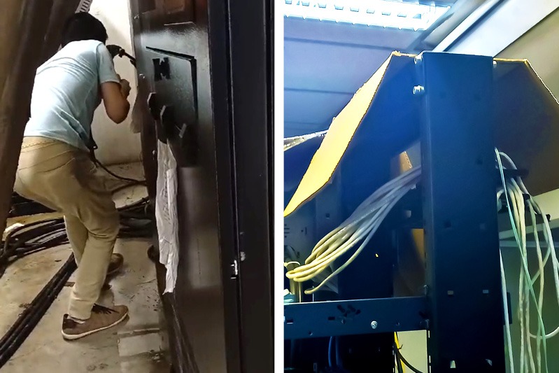 VAZAMENTO afetou o funcionamento do data center em meados de dezembro - Fotos: divulgação WhatsApp Image 2024 01 11 at 19.38.15 3