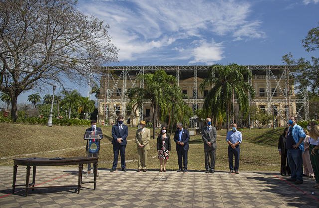 Doação da Alerj ao Museu Nacional